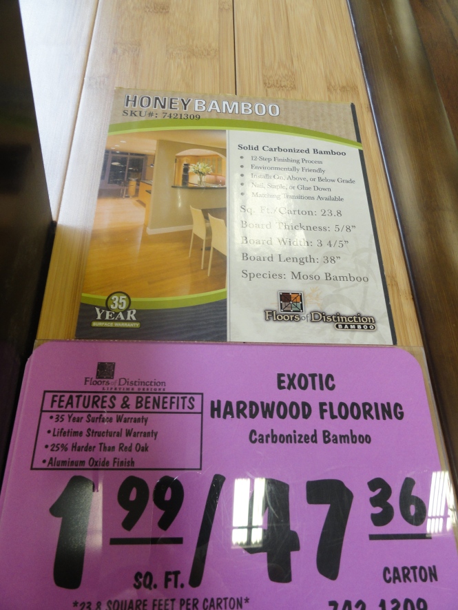 carbonixed bamboo exotic hardwood flooring honey