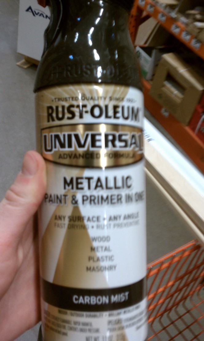 rustoleum spray paint pvc plastic piping