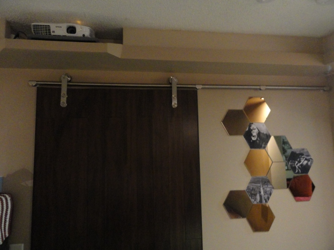 how to make a movie room projector DIY