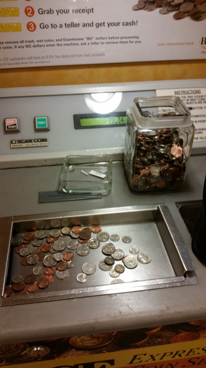 how to save money coin jar